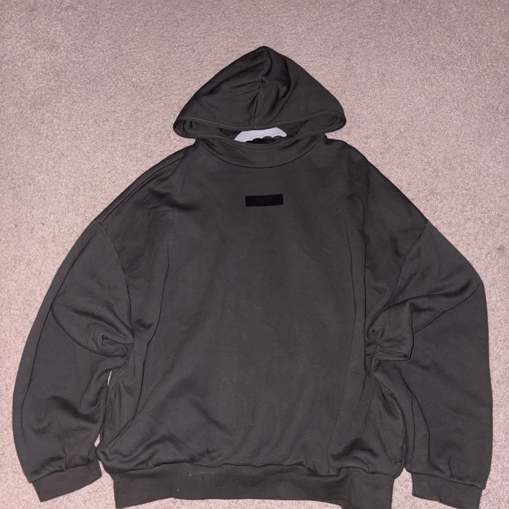 Essentials Charcoal Hoodie